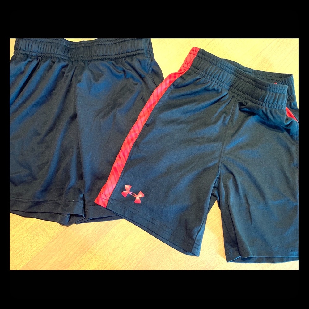2 pairs boys’ Under Armour Shorts